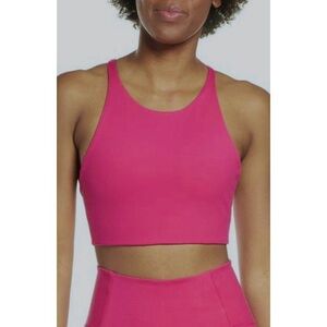 Girlfriend Collective Topanga Sports Bra in Superbloom NWT